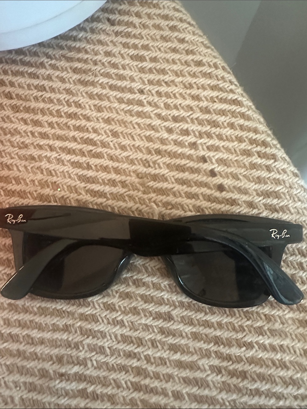 Ray-Ban Black Sunglasses with Dark Lenses - Picture 3 of 5